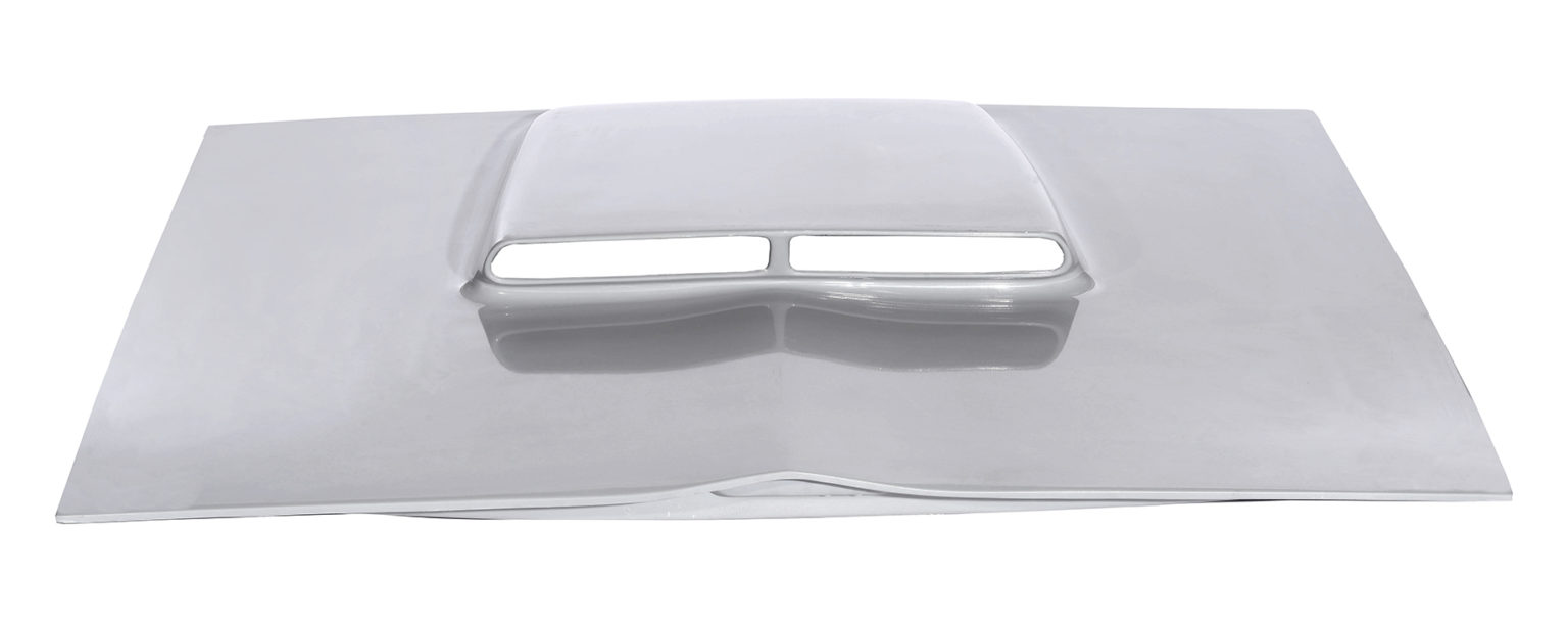 Hood, Plymouth Barracuda 1969, six pack, bolt on, A Body AAR Quality